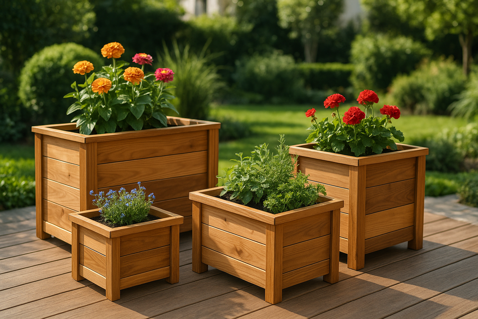 Bacs à Fleurs en Bois : Ce Side Hustle Artisanal Peut Rapporter 9 000 €/Mois