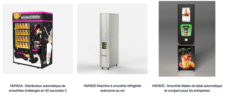Distributeur Automatique de Smoothies : Le Business à 3000€/Mois Qui Arrive d'Asie